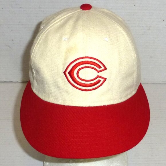 VTG Ted Fletcher Sports Cincinnati Reds Youth Size 100% Wool Hat PLEASE READ - Picture 1 of 8